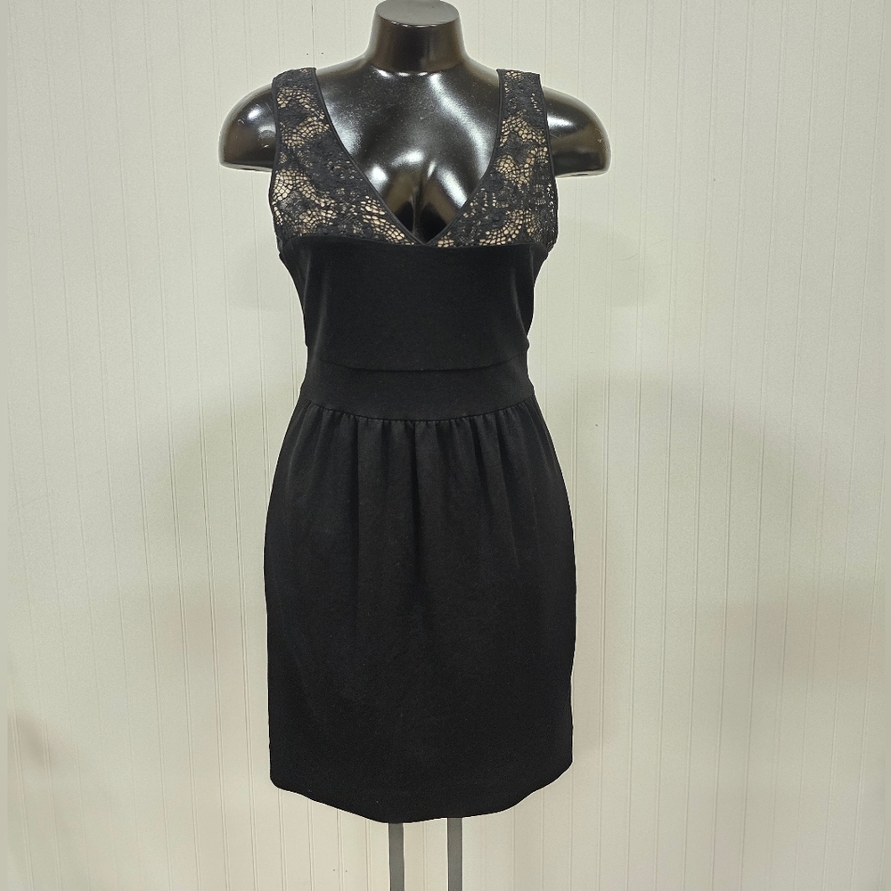 Cynthia Steefe Black Dress w/Pockets